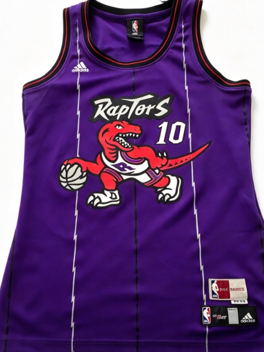 Adidas Toronto Raptors DeMar DeRozan Hardwood Classics Purple Jersey Small